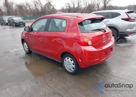 2015 Mitsubishi Mirage De from USA, damaged, VIN ML32A3HJ9FH045732